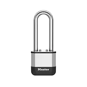 Cadenas Elite TM acier laminé Master Lock 45 mm anse H. 64 mm