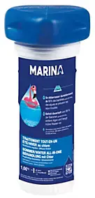 Traitement complet été/hiver diffuseur flottant 1 à 3 mois bassin 30 à 60m Marina