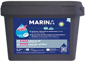Galets pour Ph moins pour piscine et spa Marina 3,2kg