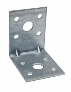 Équerre renforcée 100x60x40 mm Ep. 2,5 mm