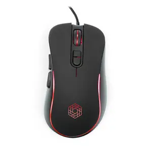 LIVOO TEA287 Souris gamer filaire - 7 boutons Programmables - Rétro-éclairage LED RGB - Sensibilité ajustable 1200 à 7200 DPI