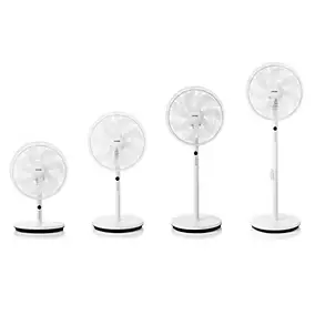 Ventilateur sur pied 4 en 1 35 cm blanc Scholtès