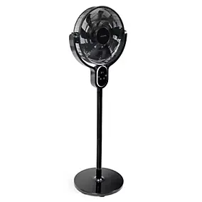 Ventilateur sur pied digital 40 cm noir Scholtès