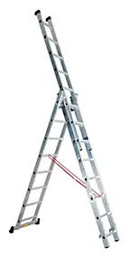 Echelle multiposition Escalux 3x8 marches 4,81M