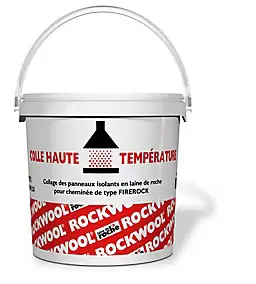 Colle Rockwool pour panneau laine roche cheminée 10kg