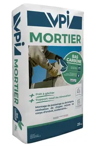 Mortier Bas carbone multi-usage - sac de 25 KG