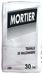 Mortier pour travaux de maçonnerie - sac de 30 kg