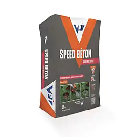 Béton neutre sans malaxage Speed béton VPI sac de 25kg