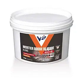 Mortier montage brique de verre 12kg
