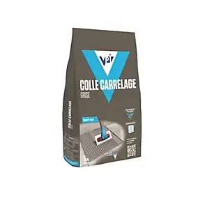 Colle carrelage murs et sols VPI grise 5 kg