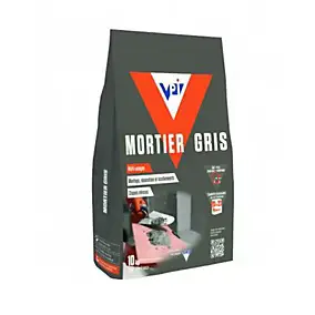 Mortier à maçonner VPI gris 10kg multi-usages