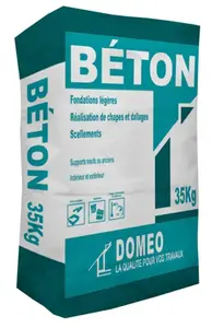 Béton universel fondations légères - sac de 35 kg