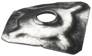 Lot de 20 plaquettes et rondelles 40 x 40 mm. Rondelle feutre