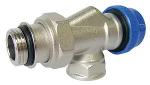Corps thermostatique équerre inversée 15x21 mm pour radiateur