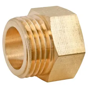 Lot de 2 mamelons égal Femelle 15/21 (1/2") - Mâle 15/21 (1/2")