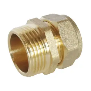 Raccord Mâle bicône pour tube cuivre Ø18 - Mâle 20/27 (3/4")