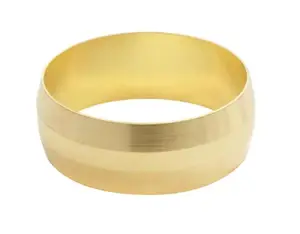 Lot de 4 olives en laiton tc - diamètre 14 mm