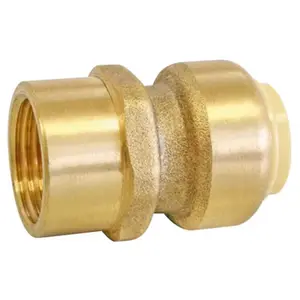 Raccord femelle à clipser pour tube cuivre Ø14 - Femelle 15/21 (1/2")