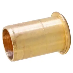 Insert laiton permettant de connecter des raccords instantanés sur du tube PER Ø16, Lot de 10 Rallonges