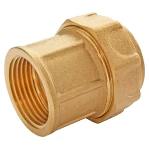 Raccord laiton droit pour PE Ø32 - Femelle 26/34 (1")