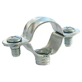 Collier de fixation simple pour tube Ø12 mm, lot de 10