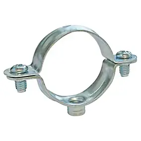 Collier de fixation simple pour tube Ø32 mm, lot de 2