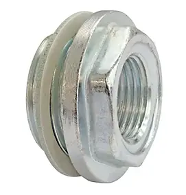 Réduction en laiton nickelé droit pour radiateur Mâle 26/34 - Femelle 15/21 Somatherm for you
