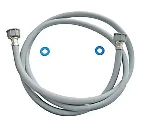 Flexible d'alimentation pour machine à laver raccords droits F-F 3/4", L. 1,5m