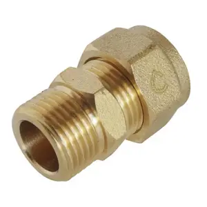 Raccord à compression PER mâle Ø 12 mm 12x17 mm