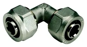 Coude à compression pour tube multicouche - 26 x 3 mm
