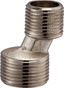 Raccord excentré en laiton chromé mâle 15x21 mm 20x27 mm