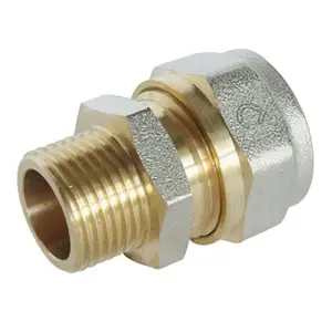 Raccord à compression droit mâle Ø16 - 12x17 pour tube multicouche