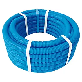 Couronne PER prégainé bleu Ø12 longueur 50 mètres