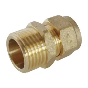 Raccord à compression PER mâle Ø 12 mm 15x21 mm