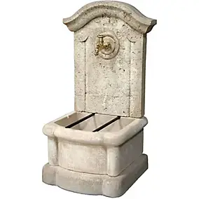 Fontaine de jardin Penez Herman Méridionale en pierre reconstituée H.104 cm