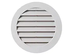 Grille d'aération plastique AldesØ 125 mm