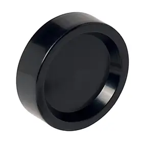 Bouchon d'emboitement femelle ø80 mm Aldes rond noir