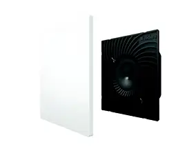 Kit bouche VMC Ø125 mm extra-plat et silencieux, Aldes ColorLine