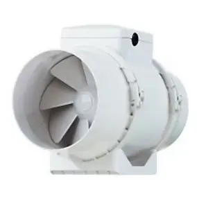 Extracteur d'air Ø125 mm 2 vitesses compact, Aldes In Line XS