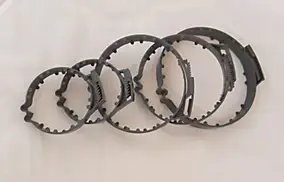 5 Colliers de fixation pour gaine Ø80, Ø125 et Ø160 mm, Aldes Easy