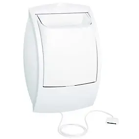 Bouche d'extraction VMC universelle pour cuisine, Aldes BAP SI