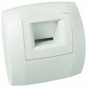 Bouche d'extraction VMC Ø80 mm avec détecteur d'humidité pour salle de bains, Aldes Bahia