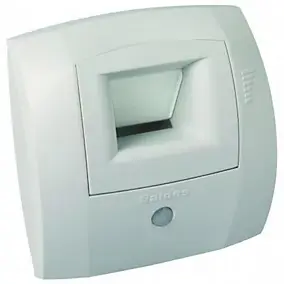 Bouche d'extraction VMC Ø80 mm hygroréglable avec détecteur de présence pour WC, Aldes Bahia