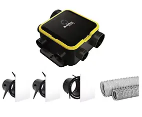 Kit de VMC simple flux - EasyHOME Auto Dhu Compact - Aldes