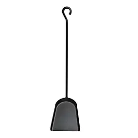 Pelle de cheminée Dixneuf Tribu acier noire 50 cm