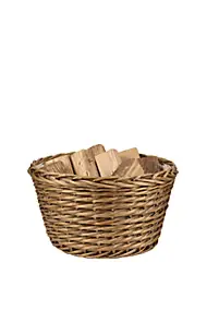 Panier à bûches en osier Dixneuf max 15kg