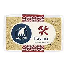 Éponge absorbante pour travaux Élephant