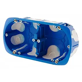 Boîte 2 postes No Air multimatériaux Ø67 x P.40 mm