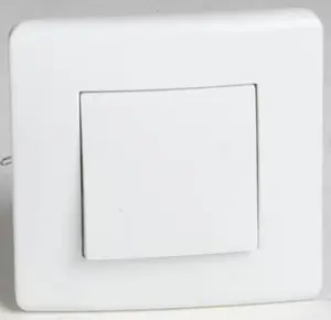 Interrupteur "Antaria II" blanc bornes automatiques