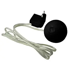 Variateur universel rotatif et prise gigogne noir